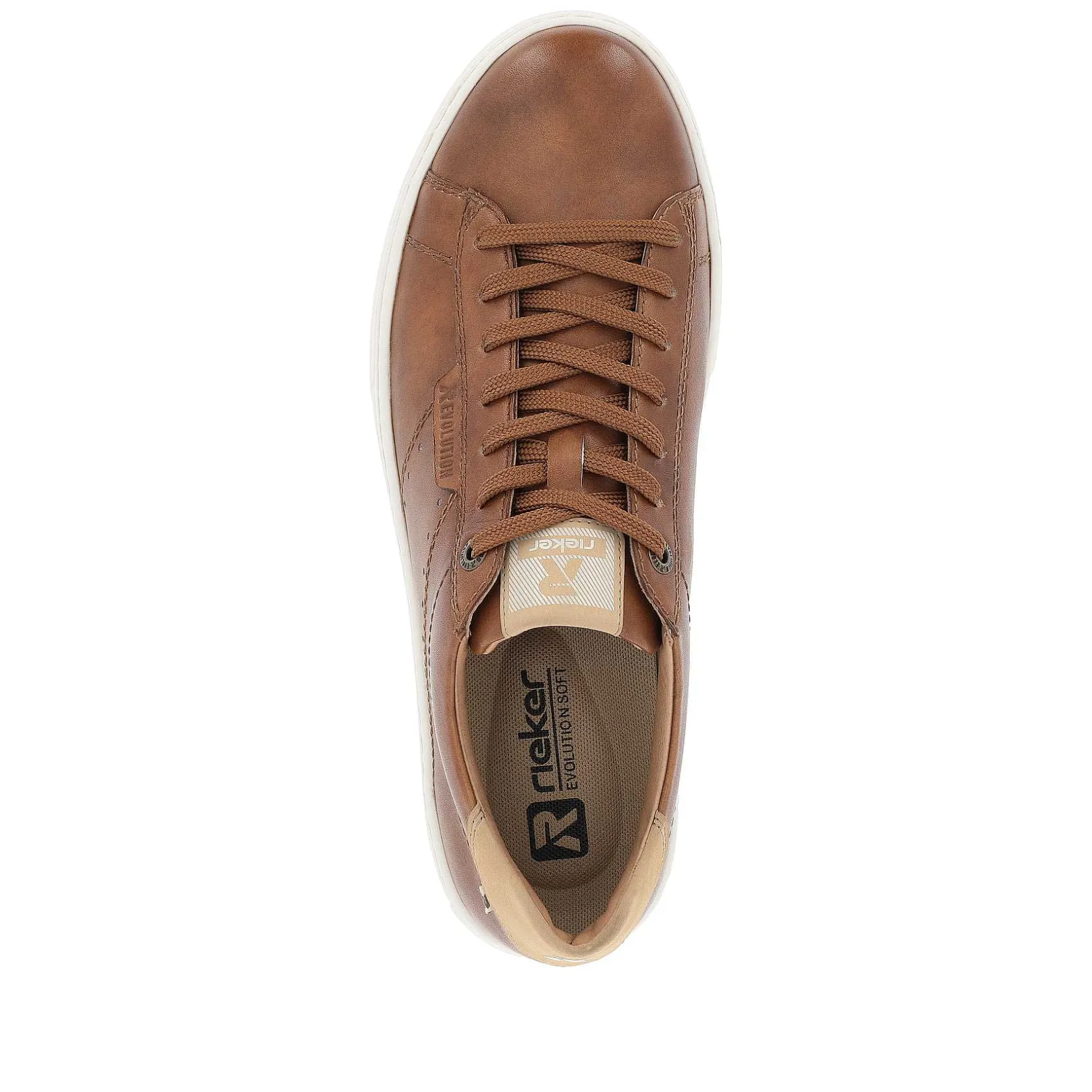 Rieker Sneakers-Men'S Low Nut Brown Sneakers