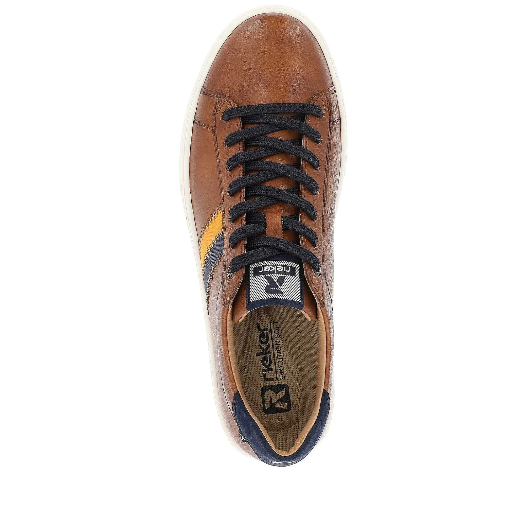 Rieker Sneakers-Men'S Low Nut Brown Sneakers