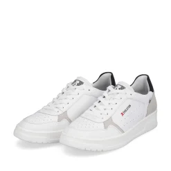 Rieker Sneakers-Men'S Low Sneaker Brilliant-White Graphite-Grey