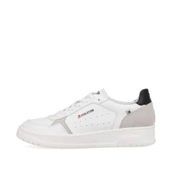Rieker Sneakers-Men'S Low Sneaker Brilliant-White Graphite-Grey