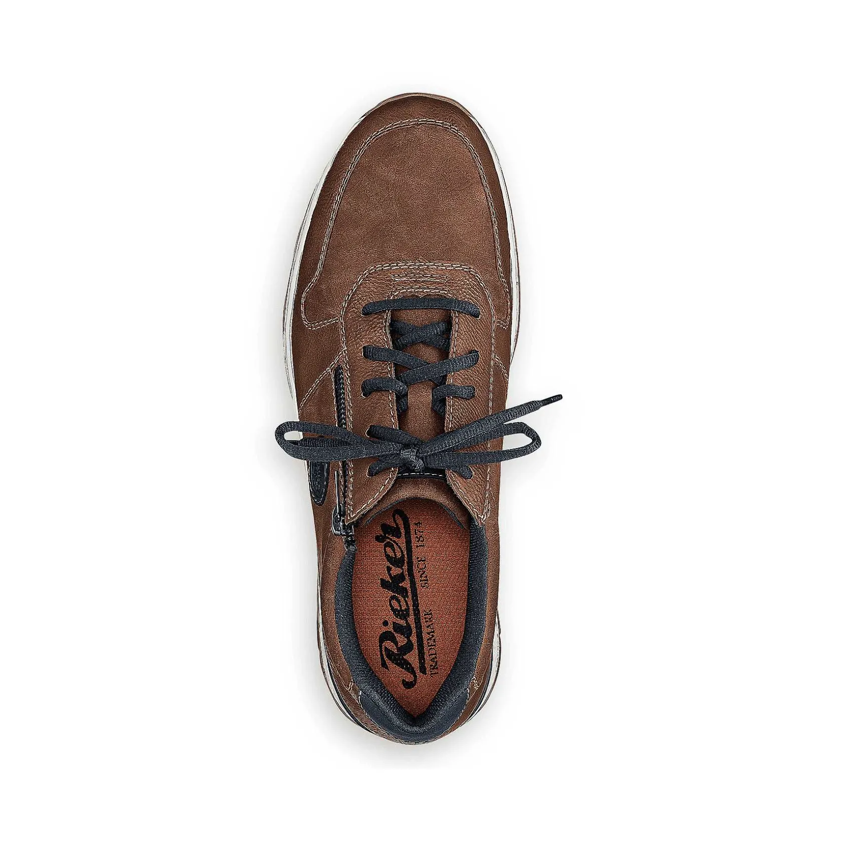 Rieker Sneakers-Men'S Low Sneaker Caramel Brown