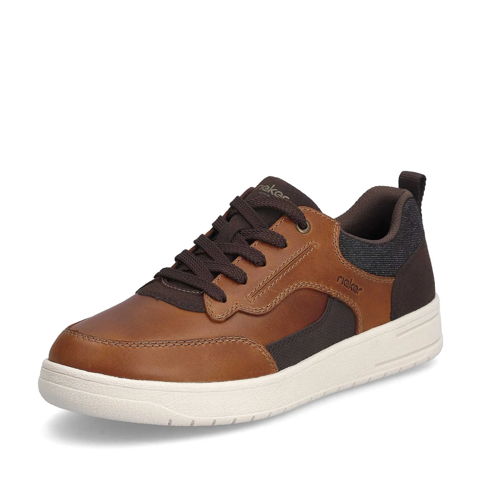 Rieker Sneakers-Men'S Low Sneaker Coffee Brown