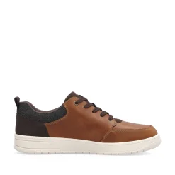 Rieker Sneakers-Men'S Low Sneaker Coffee Brown