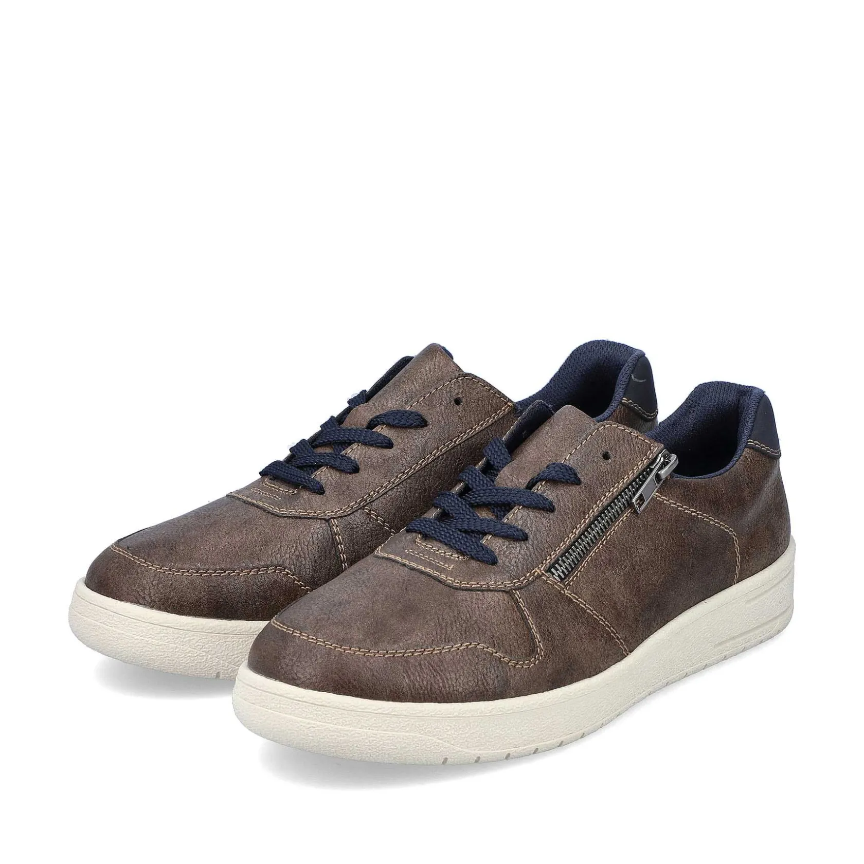 Rieker Sneakers-Men'S Low Sneaker Earth Brown