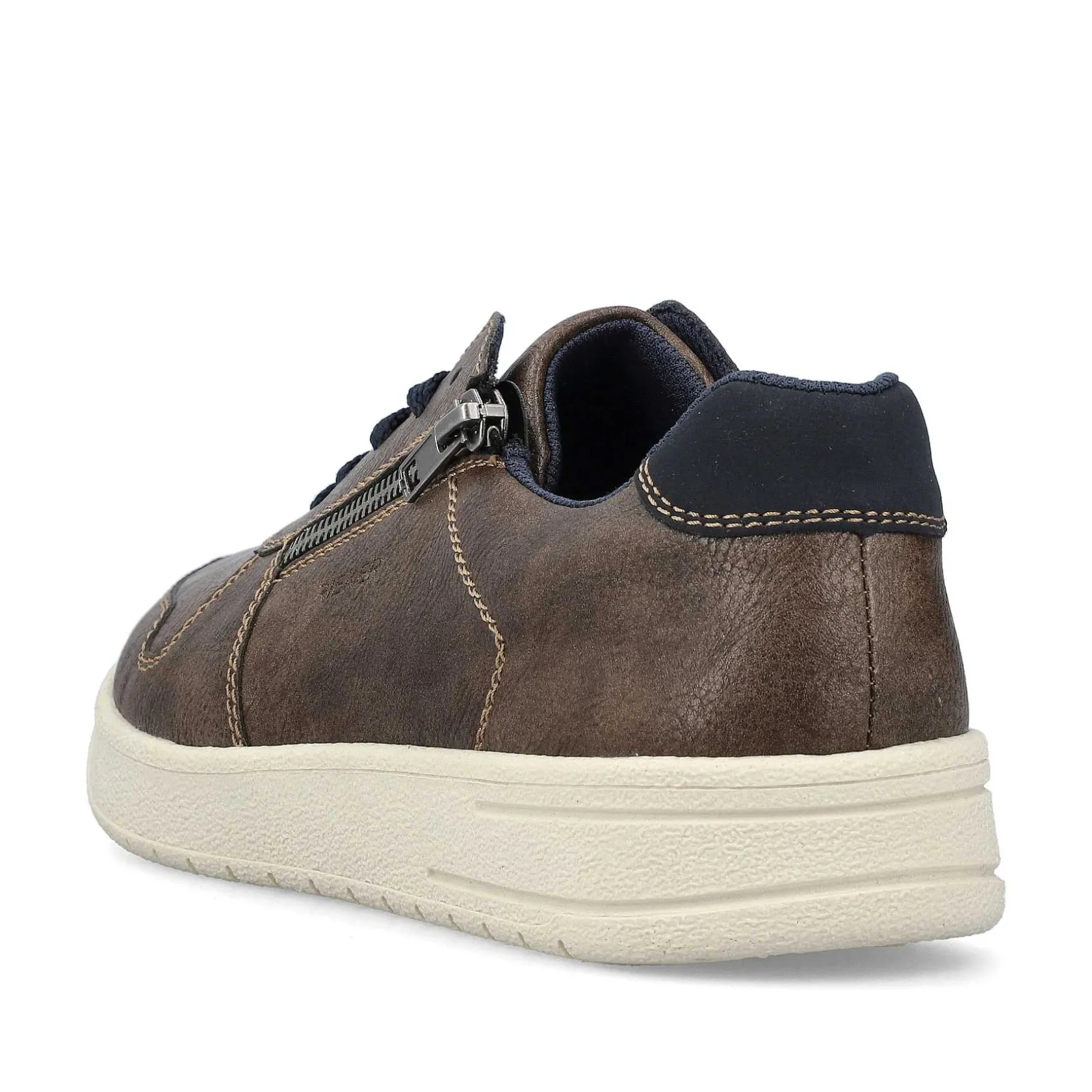 Rieker Sneakers-Men'S Low Sneaker Earth Brown