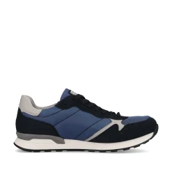 Rieker Sneakers-Men'S Low Sneakers Ocean Blue
