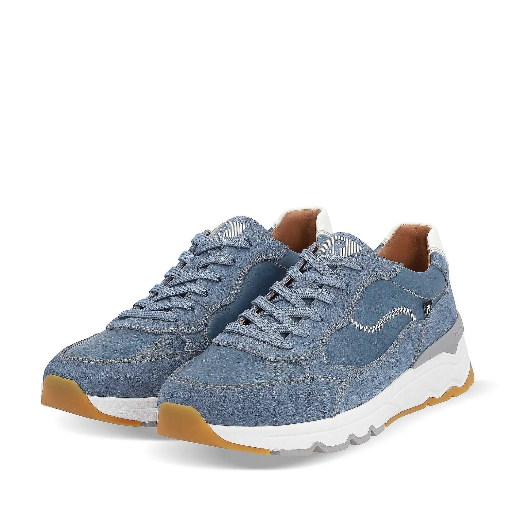 Rieker Sneakers-Men'S Low Sneakers Ocean Blue