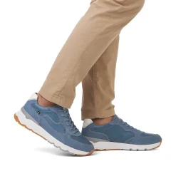 Rieker Sneakers-Men'S Low Sneakers Ocean Blue