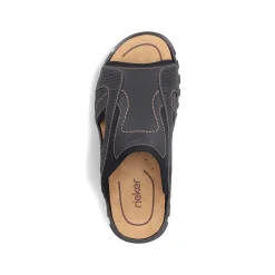 Rieker Mules & Slippers-Men'S Mules Black Gray