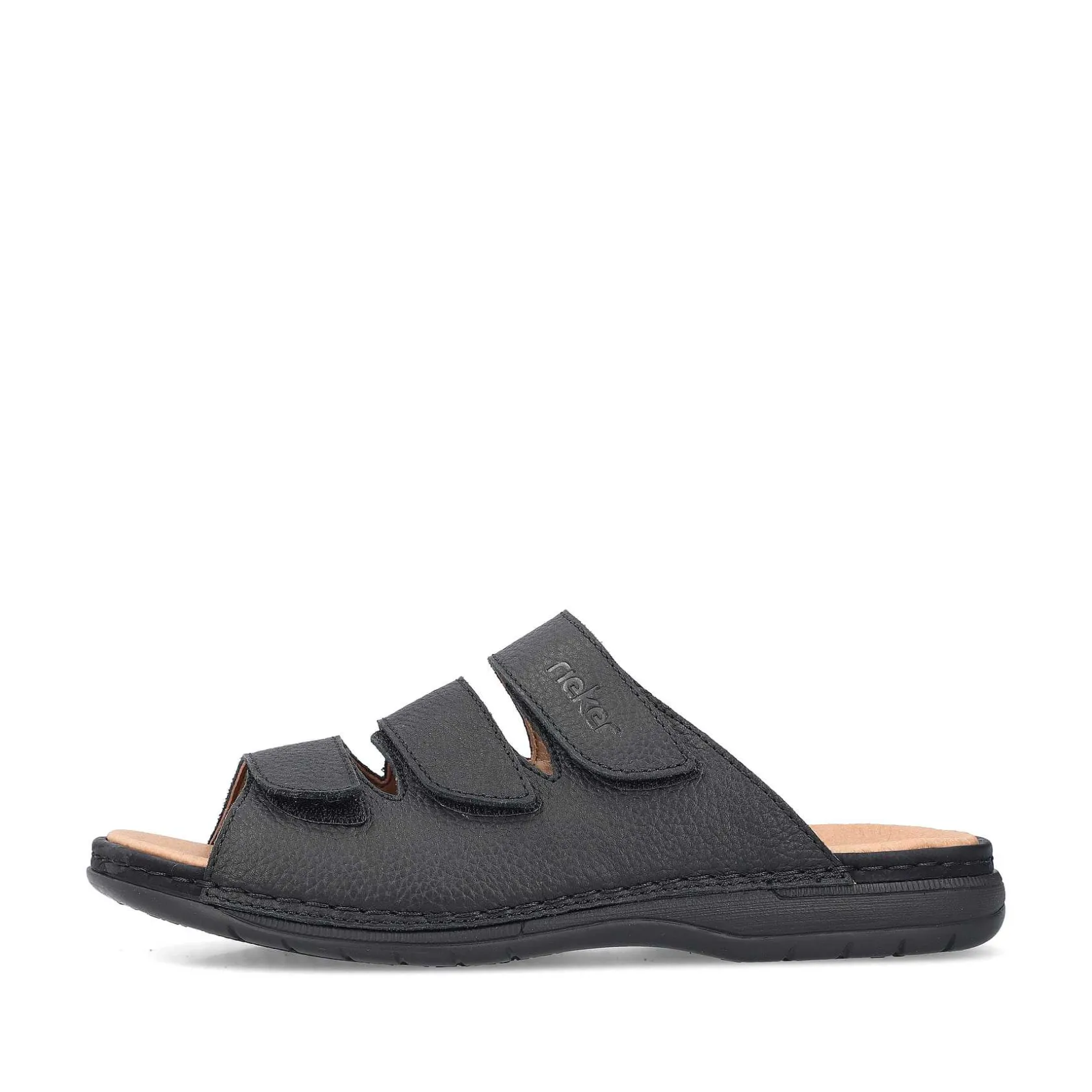 Rieker Mules & Slippers-Men'S Mules Black Gray