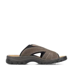 Rieker Mules & Slippers-Men'S Mules Brown Gray