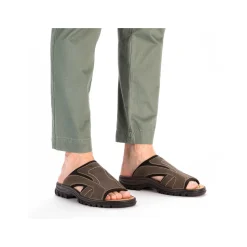 Rieker Mules & Slippers-Men'S Mules Brown Gray