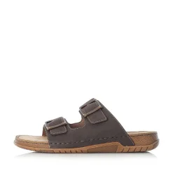 Rieker Mules & Slippers-Men'S Mules Brown Gray