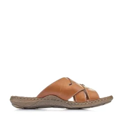 Rieker Mules & Slippers-Men'S Mules Caramel Brown