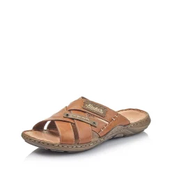 Rieker Mules & Slippers-Men'S Mules Caramel Brown