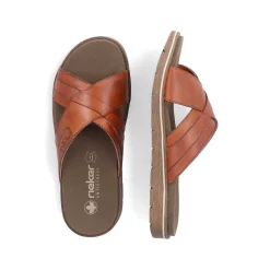 Rieker Mules & Slippers-Men'S Mules Chestnut Brown