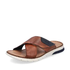 Rieker Mules & Slippers-Men'S Mules Chestnut Brown