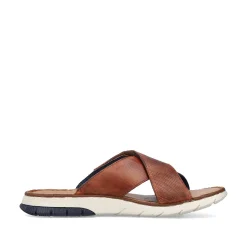 Rieker Mules & Slippers-Men'S Mules Chestnut Brown