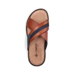 Rieker Mules & Slippers-Men'S Mules Chestnut Brown