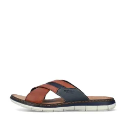 Rieker Mules & Slippers-Men'S Mules Chestnut Brown