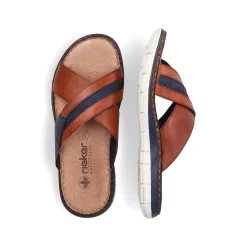 Rieker Mules & Slippers-Men'S Mules Chestnut Brown