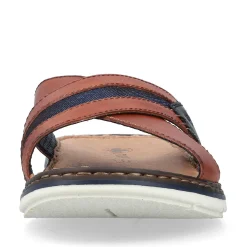 Rieker Mules & Slippers-Men'S Mules Chestnut Brown