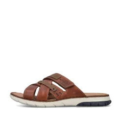 Rieker Mules & Slippers-Men'S Mules Chestnut Brown