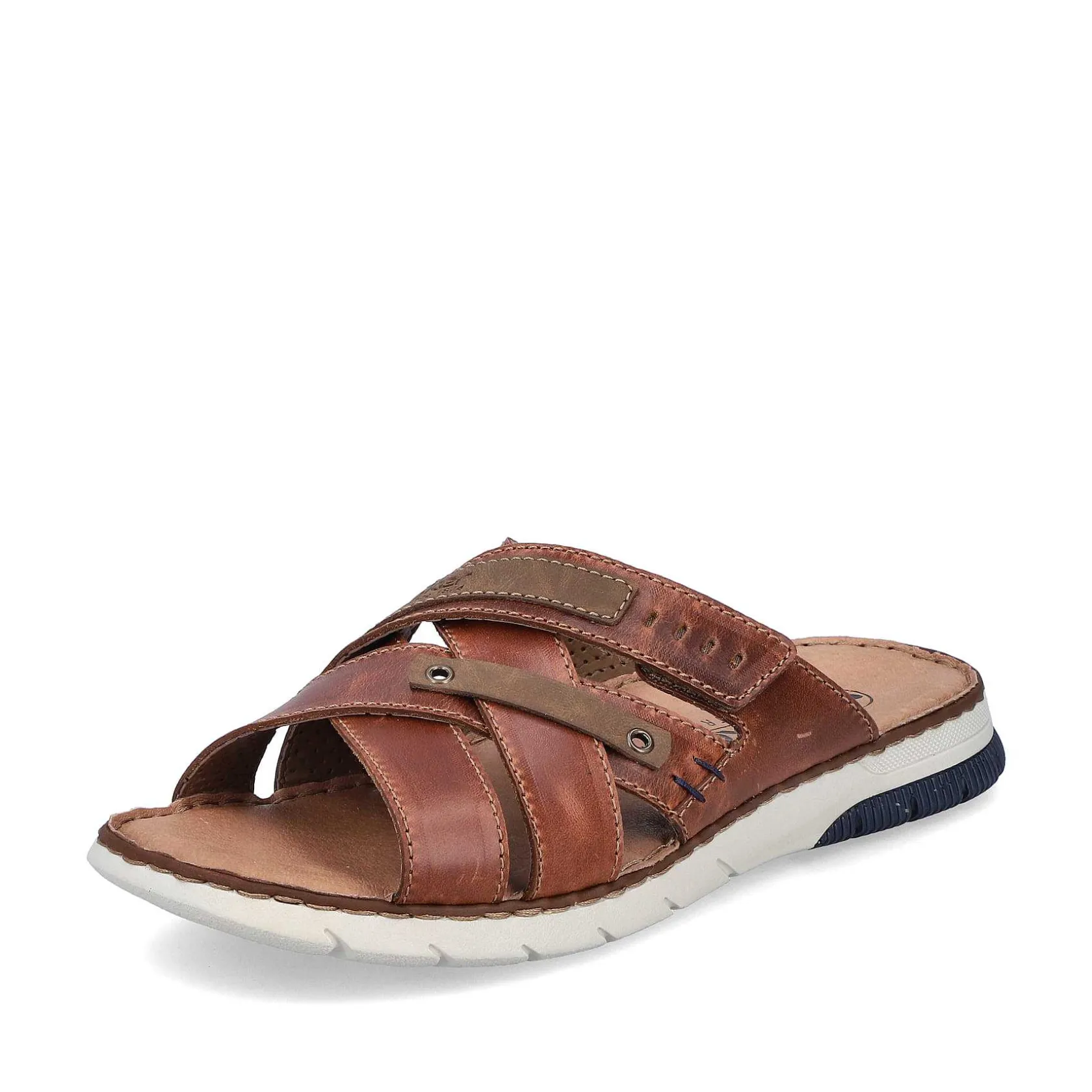 Rieker Mules & Slippers-Men'S Mules Chestnut Brown