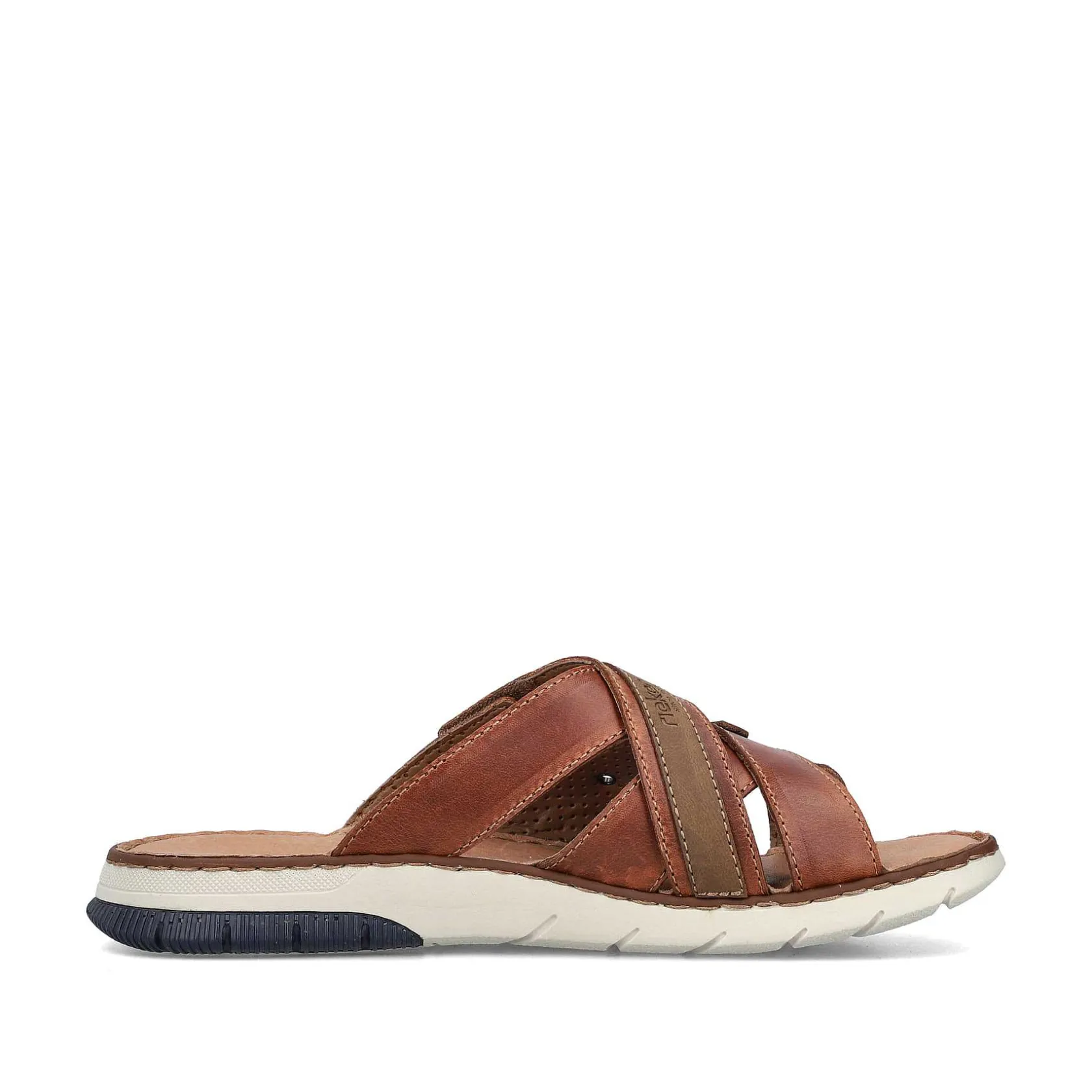 Rieker Mules & Slippers-Men'S Mules Chestnut Brown