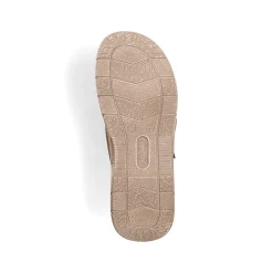 Rieker Summer Shoes-Men'S Mules Chestnut Brown