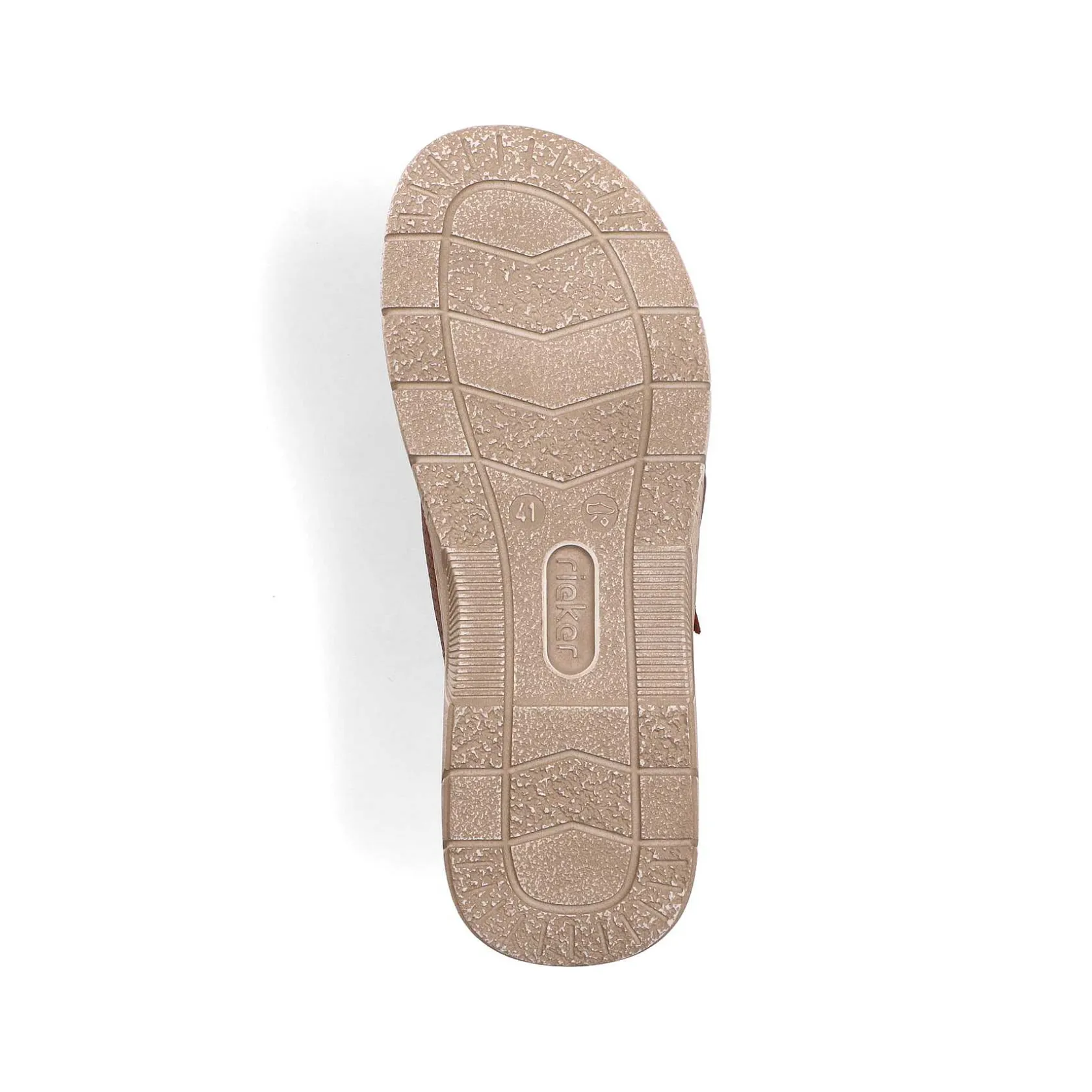 Rieker Summer Shoes-Men'S Mules Chestnut Brown