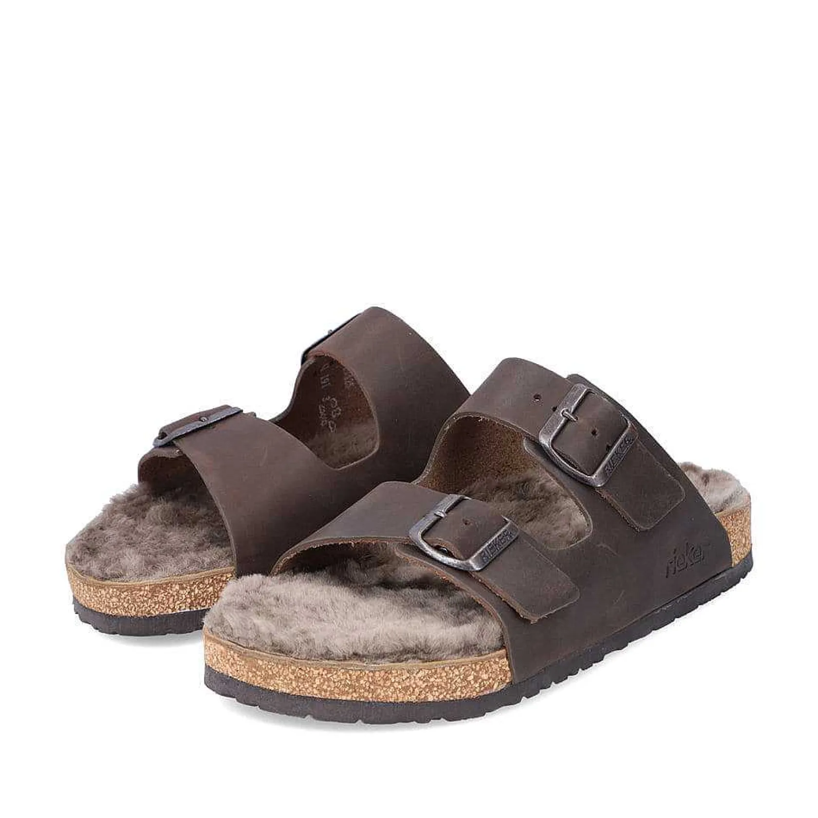 Rieker Mules & Slippers-Men'S Mules Chestnut Brown