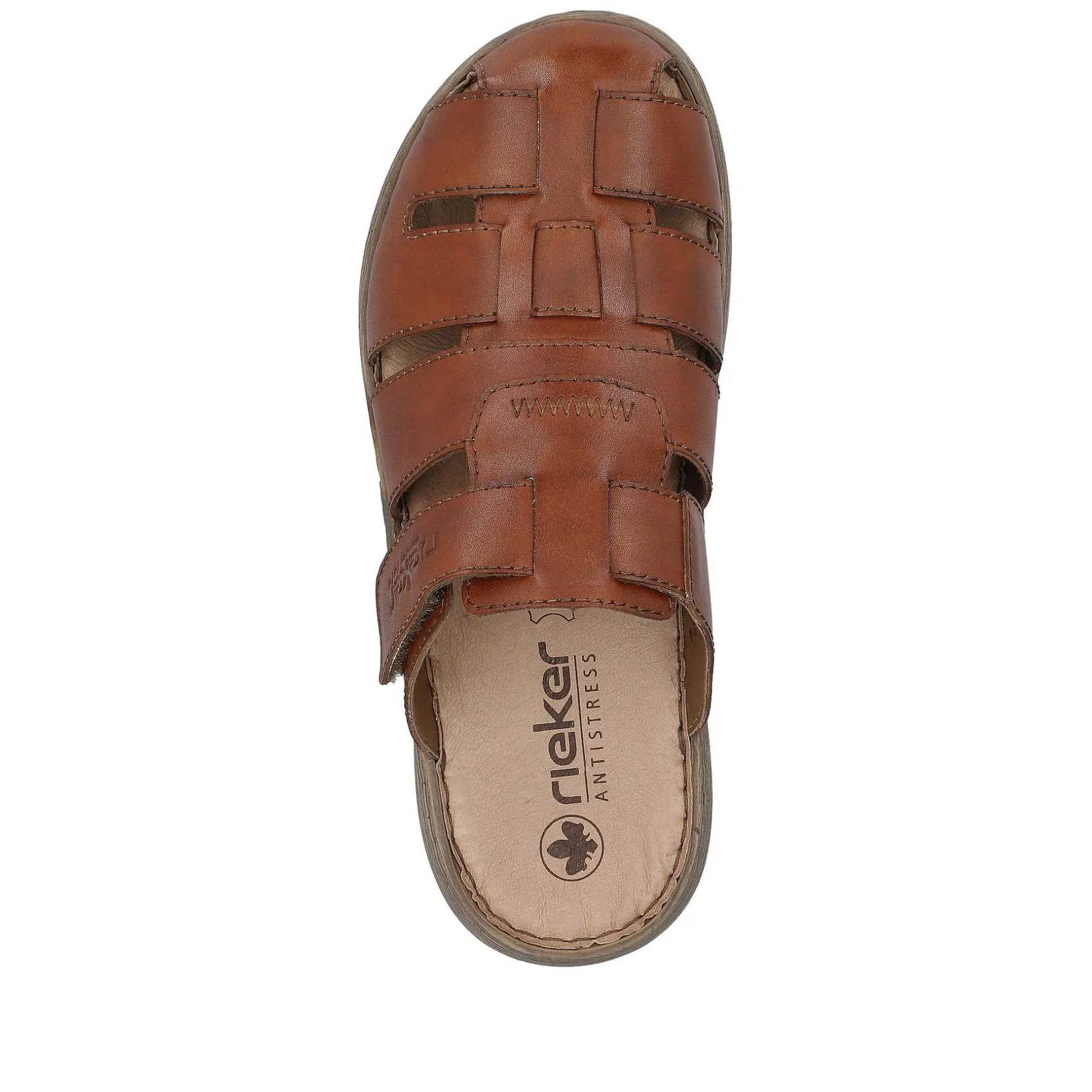 Rieker Mules & Slippers-Men'S Mules Chestnut Brown