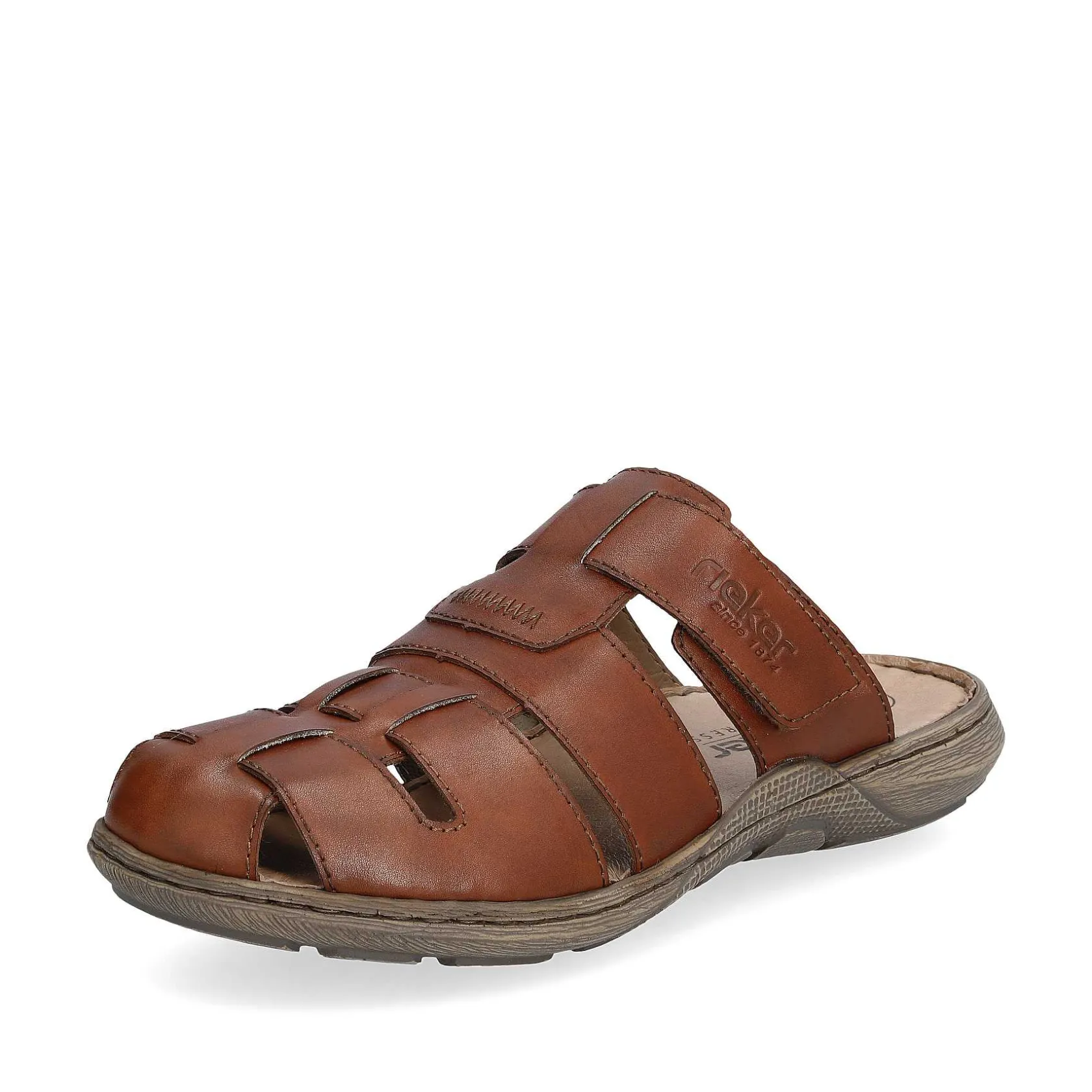 Rieker Mules & Slippers-Men'S Mules Chestnut Brown