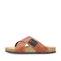 Rieker Mules & Slippers-Men'S Mules Cinnamon Brown