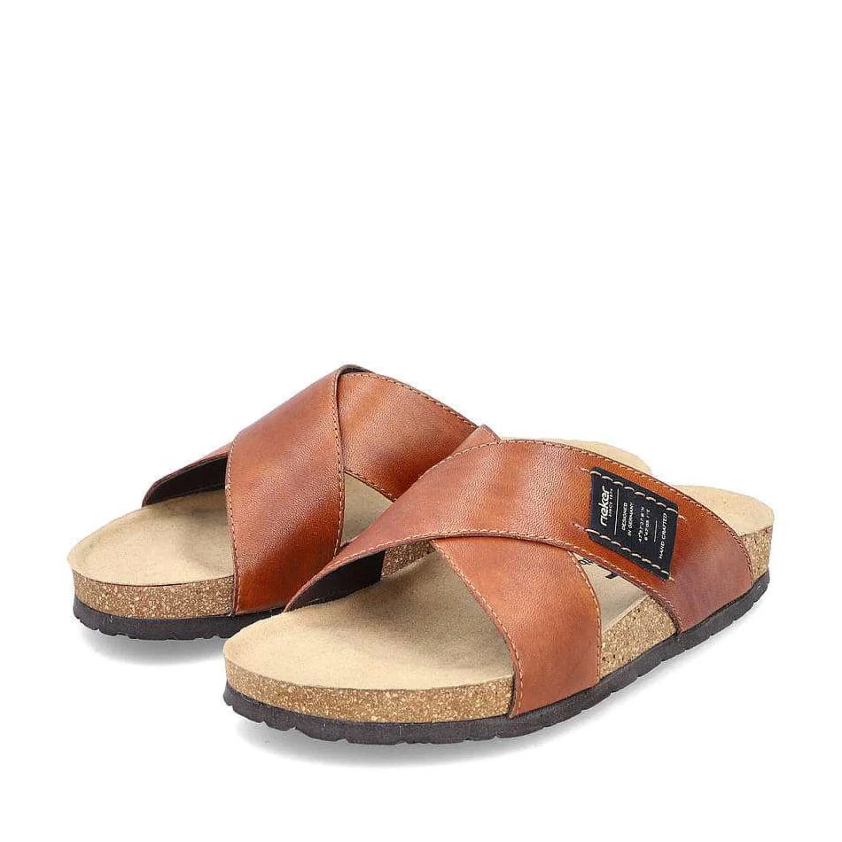Rieker Mules & Slippers-Men'S Mules Cinnamon Brown
