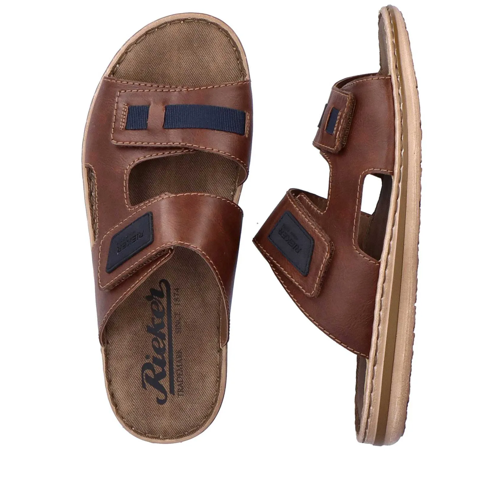 Rieker Mules & Slippers-Men'S Mules Coffee Brown