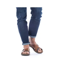 Rieker Mules & Slippers-Men'S Mules Coffee Brown