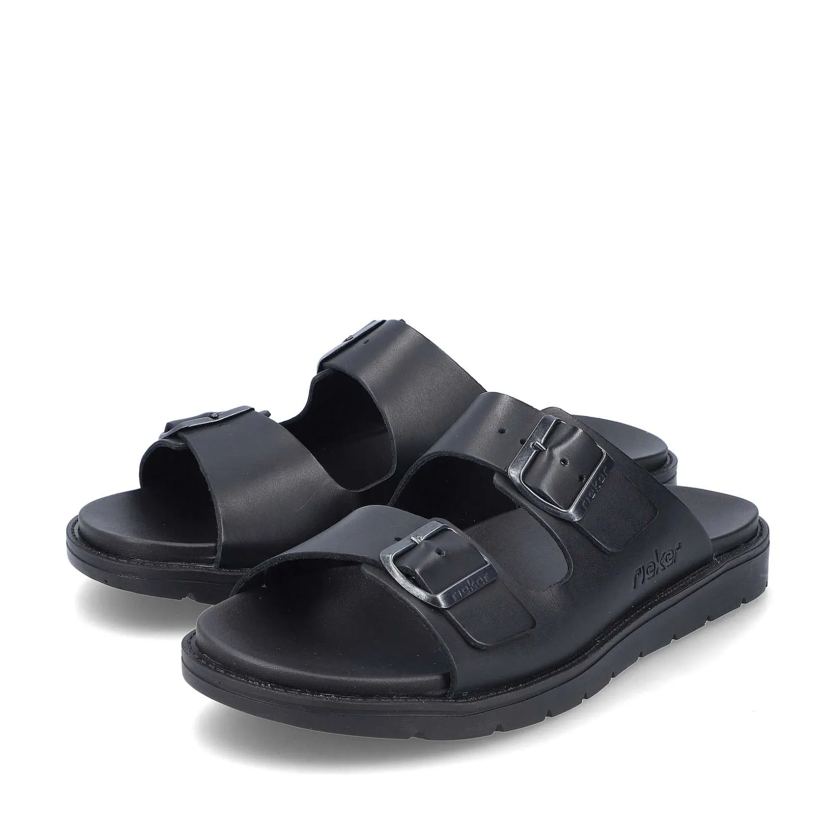 Rieker Mules & Slippers-Men'S Mules Deep Black