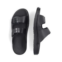Rieker Mules & Slippers-Men'S Mules Deep Black
