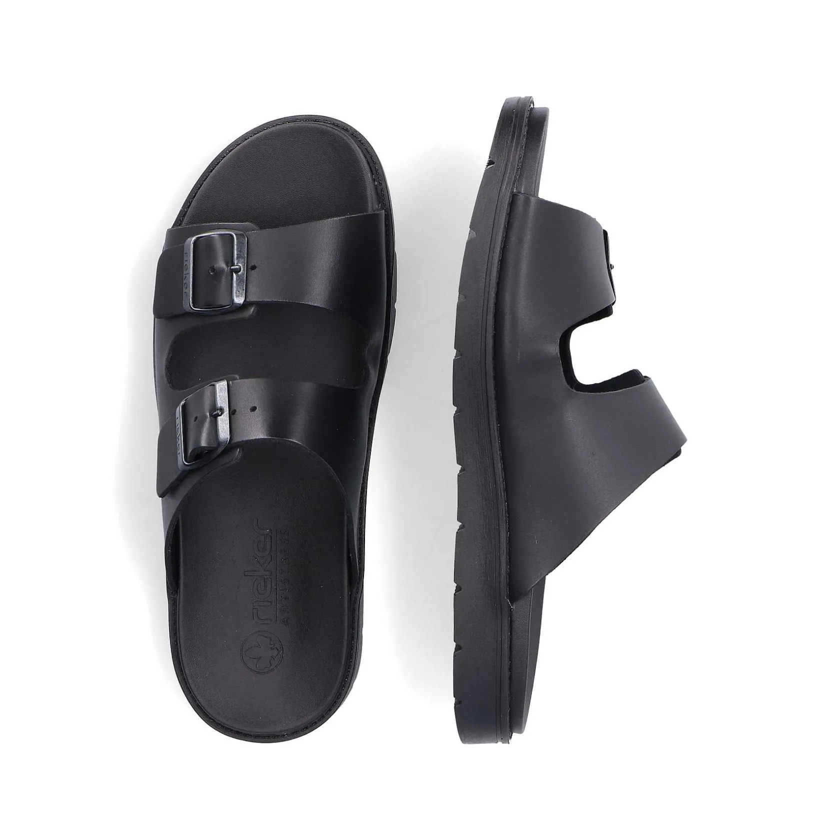 Rieker Mules & Slippers-Men'S Mules Deep Black