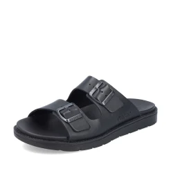 Rieker Mules & Slippers-Men'S Mules Deep Black