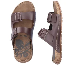 Rieker Mules & Slippers-Men'S Mules Espresso Brown