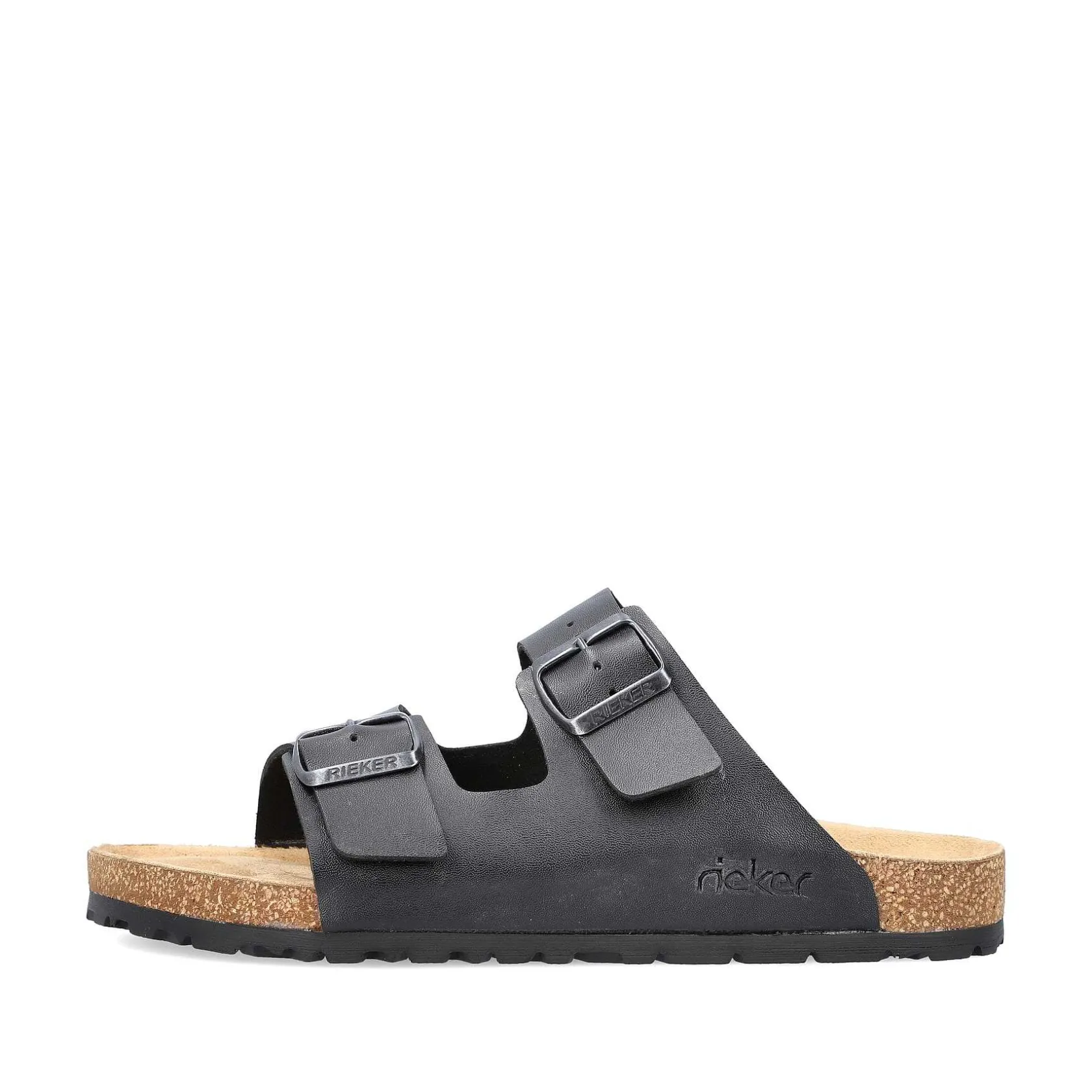 Rieker Mules & Slippers-Men'S Mules Glossy Black