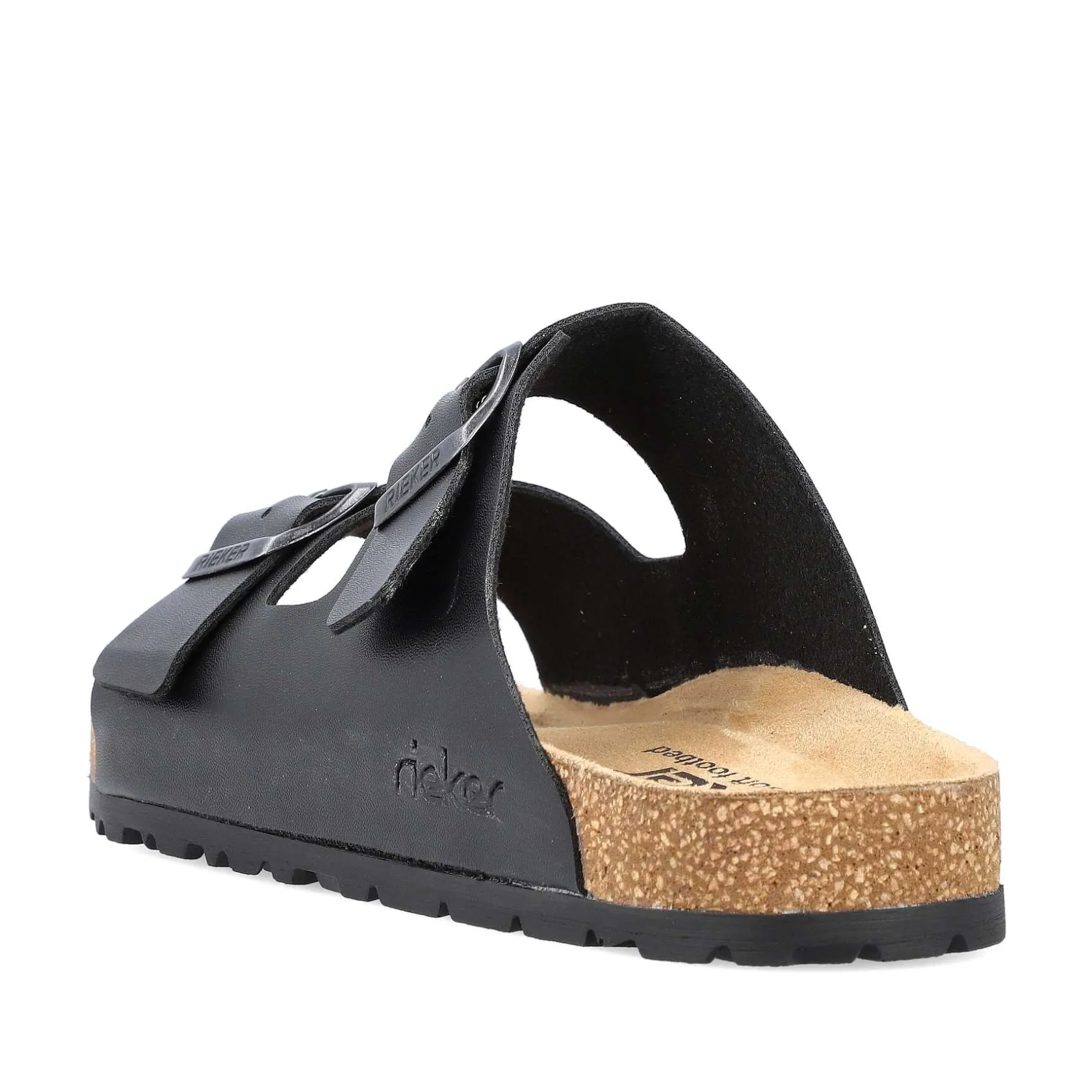 Rieker Mules & Slippers-Men'S Mules Glossy Black