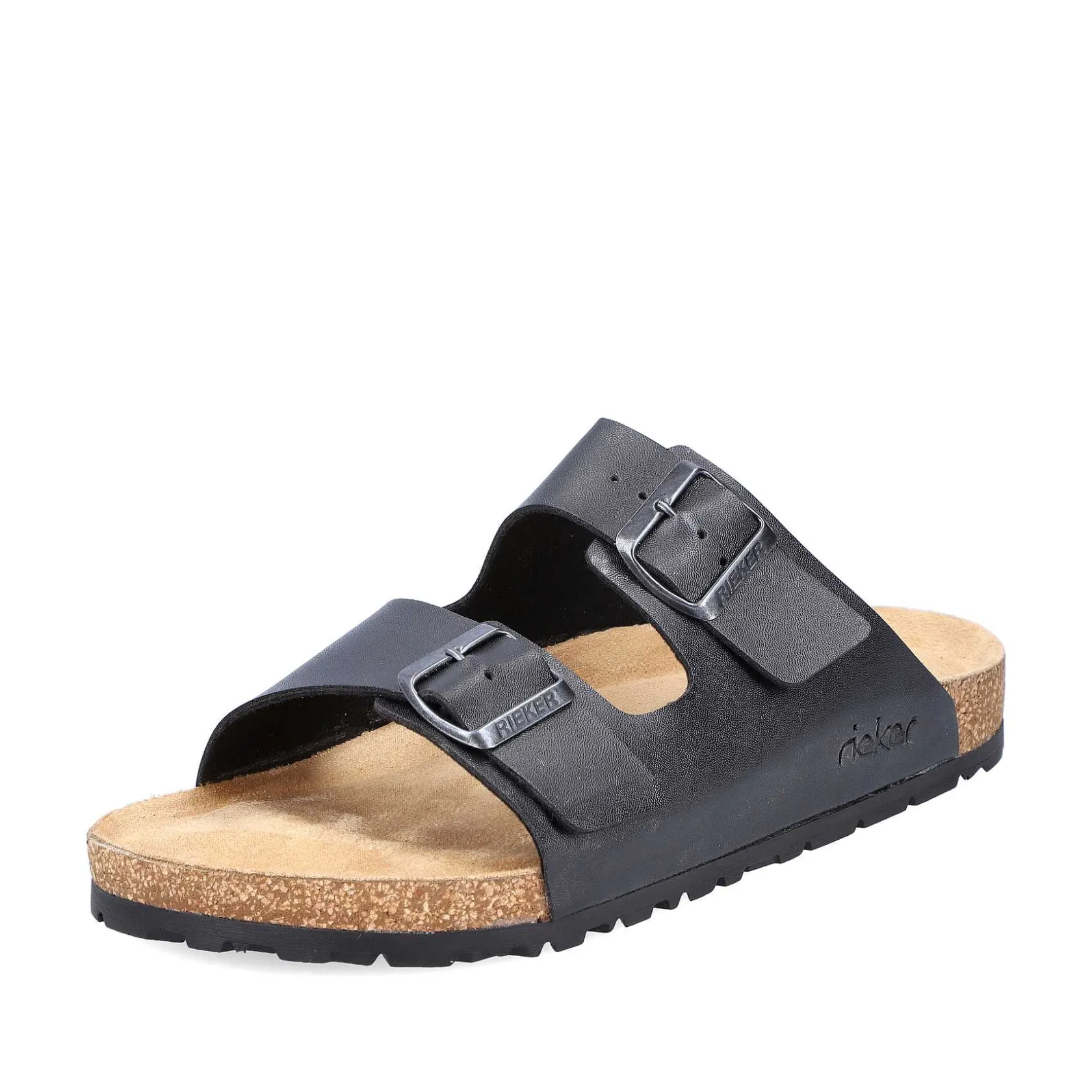 Rieker Mules & Slippers-Men'S Mules Glossy Black