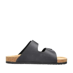 Rieker Mules & Slippers-Men'S Mules Glossy Black