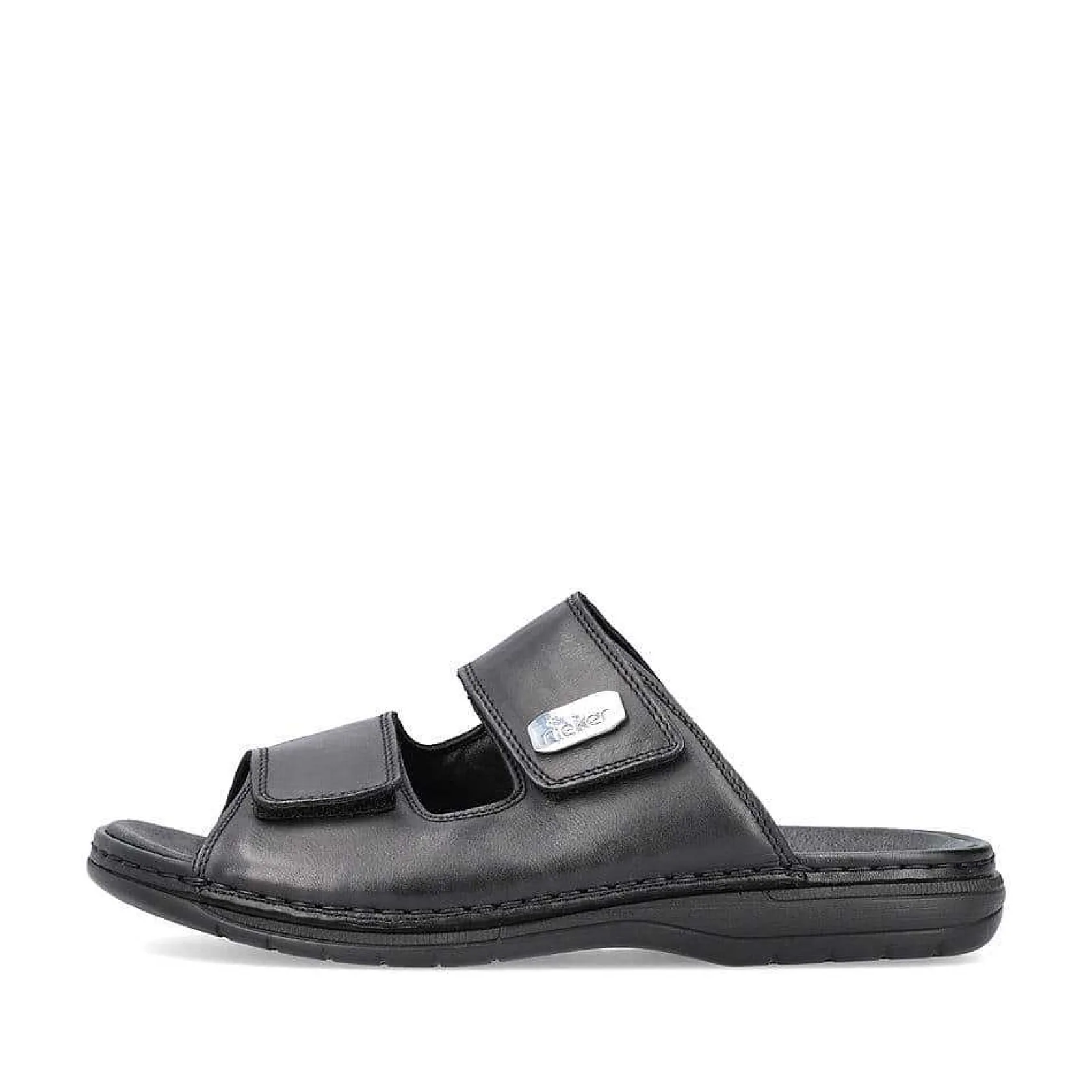Rieker Mules & Slippers-Men'S Mules Glossy Black