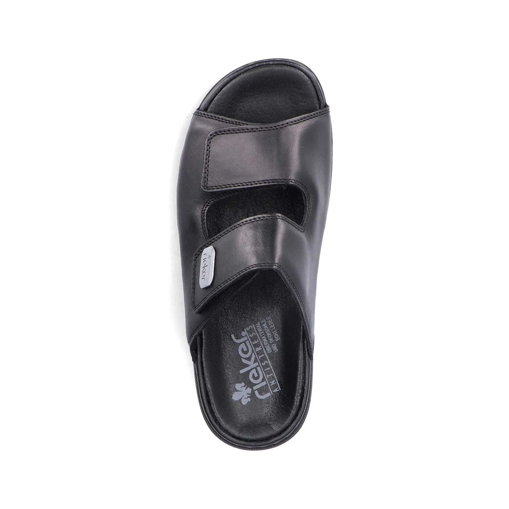 Rieker Mules & Slippers-Men'S Mules Glossy Black