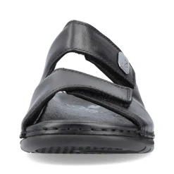 Rieker Mules & Slippers-Men'S Mules Glossy Black